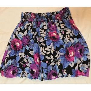 High waisted dress skirt